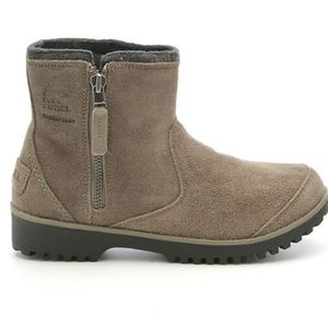 Sorel Meadow Waterproof Suede Booties